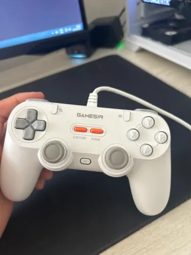 Controle Gamesir Tegenaria T3 Lite Branco - Troco em controle de ps4/5