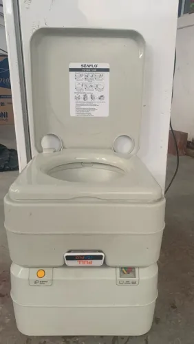 Vaso sanitário portátil (porta pote) marca seaflo