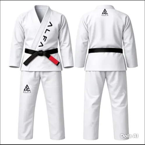 KIMONOS E FAIXAS DE JIU-JITSU