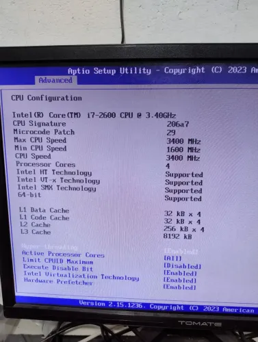 Processador i7 2600 3.40Ghz