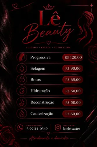 Alisamento a Domicílio!