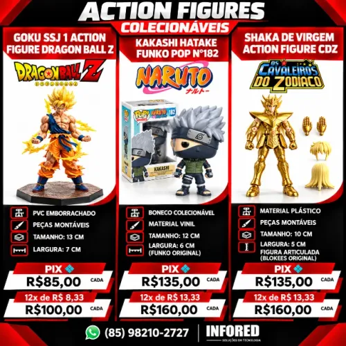 Action Figures Colecionáveis