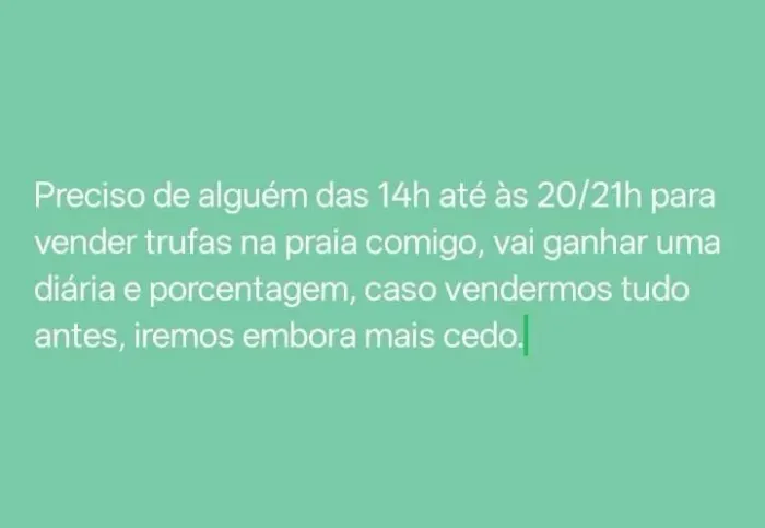 Extra Urgente na praia