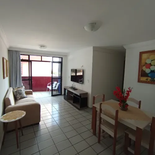 Apartamento 3 Quartos MOBILIADO para Alugar no Cabo Branco | 180 METROS da PRAIA DE TAMBAÚ
