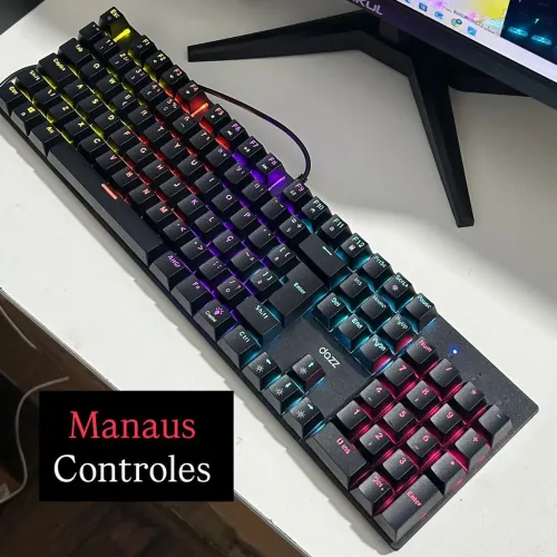 Teclado mecânico gamer