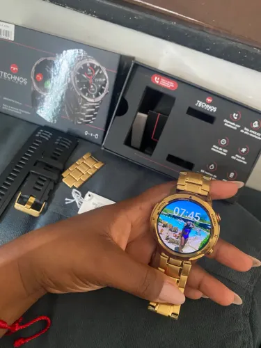 Relógio smartwatch technos connect call