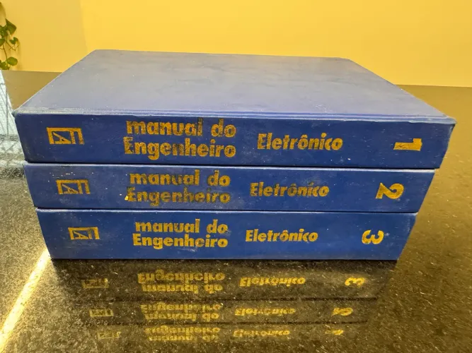 Coleção de livros- Manual do Engenheiro Eletrônico