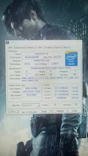 Kit zeon 2650v4 novo