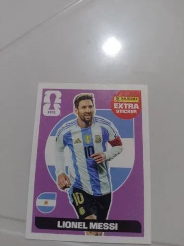 Figurinha do Messi regular da copa de 2026 
