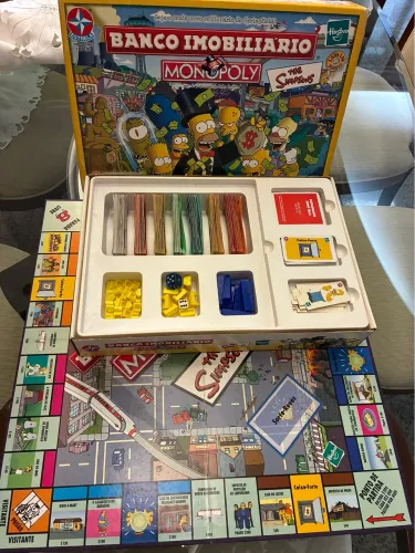 Banco Imobiliário Monopoly - The Simpsons