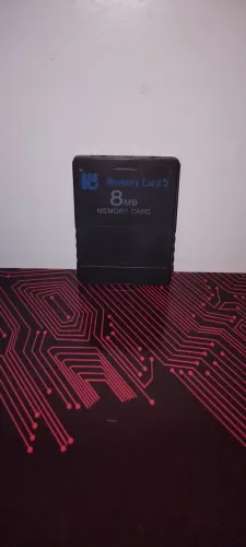 Memory card ps2 8mb, funcionando!