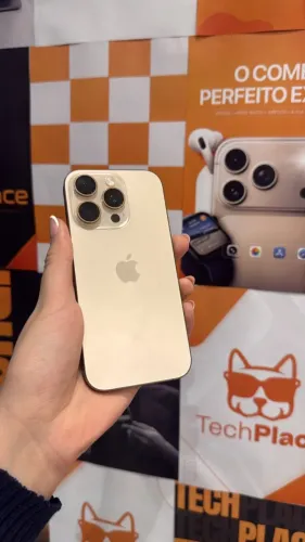 iPhone 16 Pro 128GB Deserto Seminovo 91% - Retire em loja física na Savassi