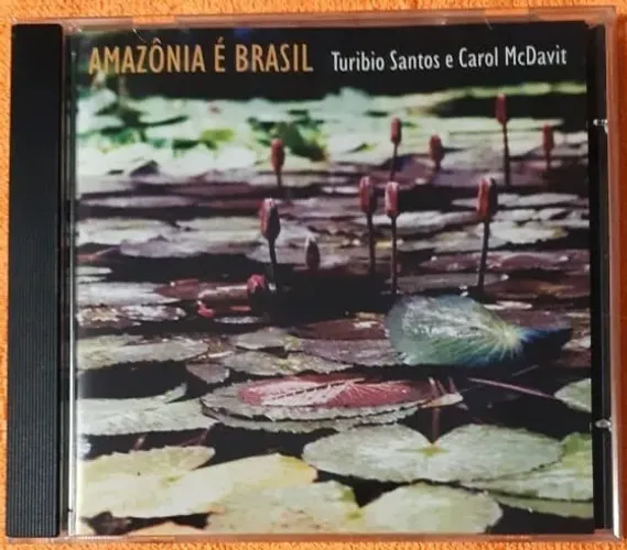 Discos CD ¨ Turibio Santos e Carol McDavit ¨ e ¨ Flautistas do Pro Arte¨