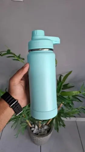 GARRAFAS TÉRMICAS DE 600ML VÁRIAS CORES DISPONÍVEIS