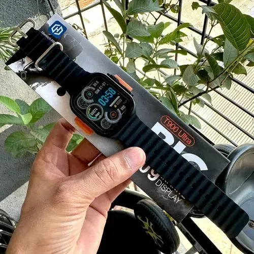 Relógio inteligente T900 ultra com tela de 1,99``