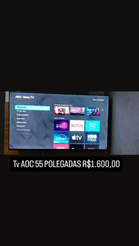 TV smart 55 polegadas