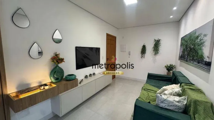 Cobertura com 2 dormitórios à venda, 122 m² por R$ 760.000 - Vila Assunção - Santo André/S