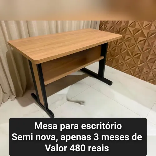 Mesa para escritório semi nova