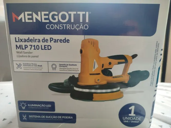 Lixadeira de parede Menegotti