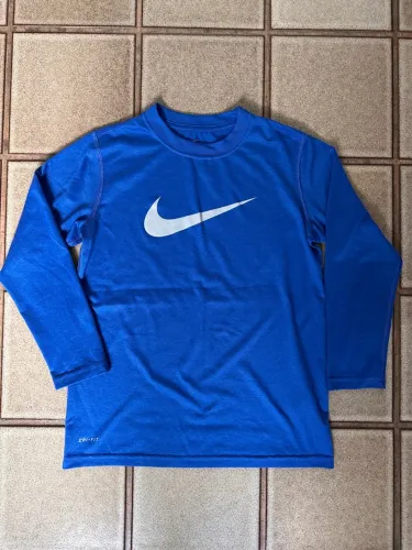 Camisa infantil manga longa Nike (P)