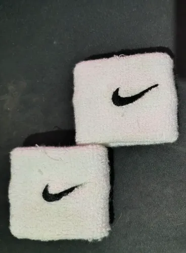 Munhequeira Nike Peq swoosh wristband unisex Original