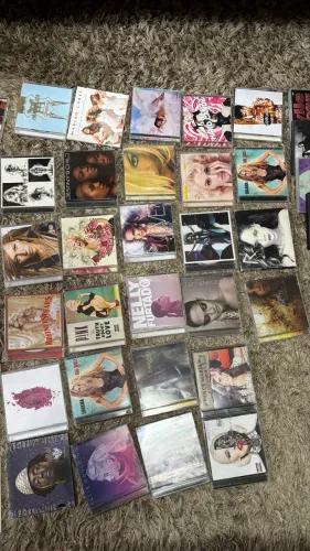 60 CDs de cantoras internacionais originais