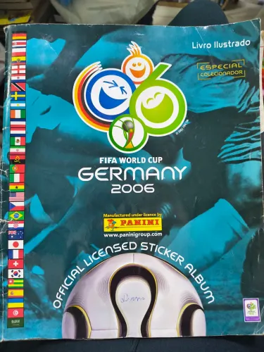 Álbum copa do mundo 2006 completo