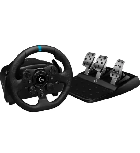 Volante Logitech G29 Driving Force e Pedais com Force Feedback para PS5, PS4, PS3 e PC