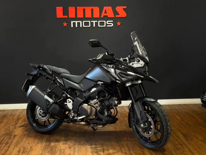 V-Strom 1050 Preta 2027 - Apenas 190 KM.