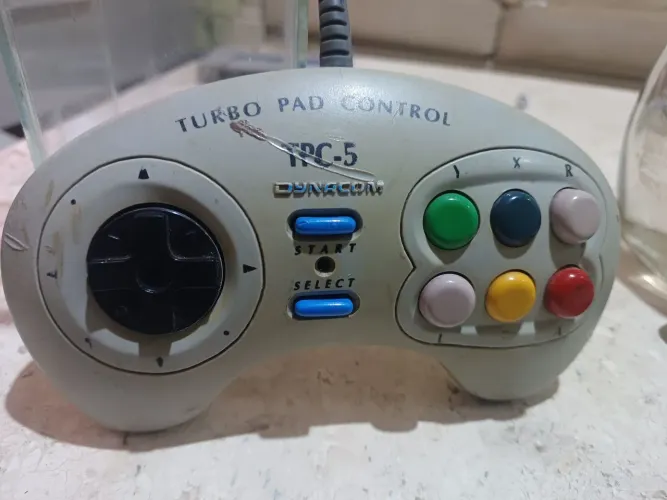 Controle Turbo Pad Dynacon Super Nintendo 