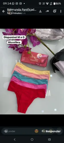 Kit de calcinha adulto  diamantes com 5 