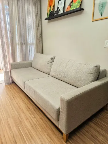 Sofá cinza 2.20m