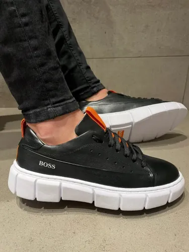 tenis boss couro