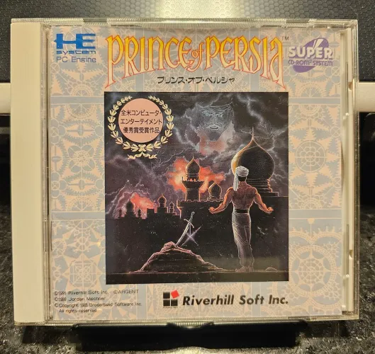 Prince of Persia, Super CD-ROM2 SYSTEM, PC Engine. Mídia novíssima. <br>500.