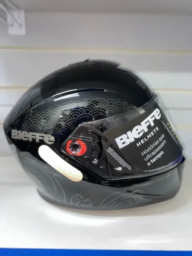 CAPACETE BIEFFE B-12 IMPERIUM PRETO/GRAFITE