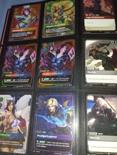 Cartas League of Legends Riftbound LOL Originais em Perfeito Estado