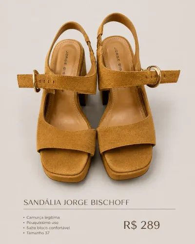 Sandália Jorge Bischoff