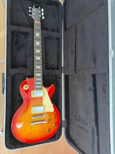 GUITARRA EPIPHONE LES PAUL ELECTRIC + CASE
