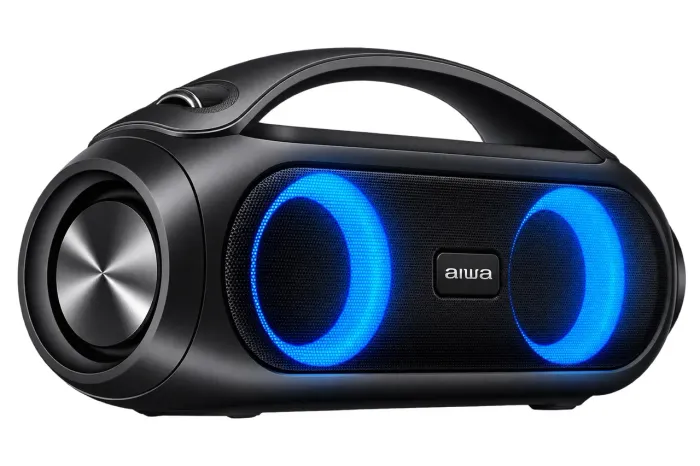 Caixa boombox aiwa bluetooth 50w