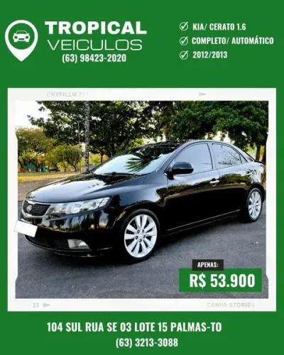Kia Motors Cerato 1.6 16V Flex Aut. 2013