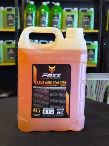LAVA AUTO COM CERA DE CARNAÚBA FOXX