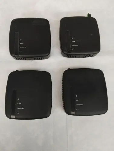 Kit 4 molden de fibra óptica preto (para retira de peças)