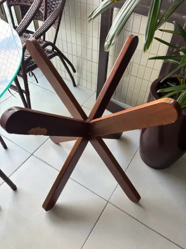 Base de mesa de madeira valor negociavel