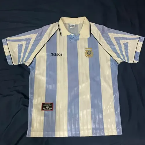 Camisa Seleção da Argentina 1994 (Adidas Vintage - Albiceleste)
