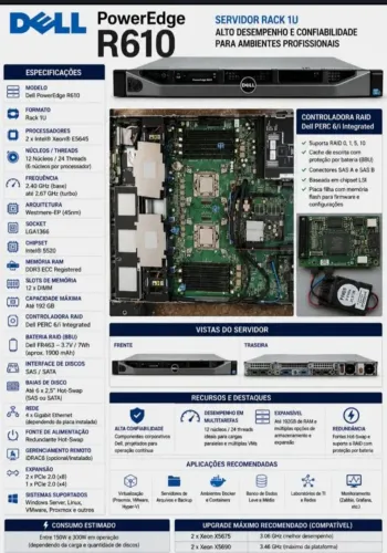 Servidor Dell r610