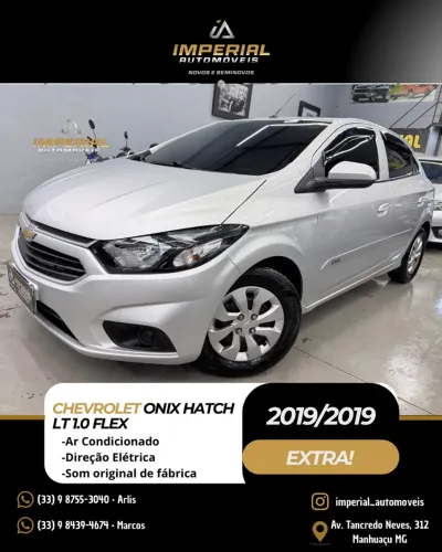 Chevrolet Onix Hatch LT 1.0 8V Flex Mec. 4P 2019