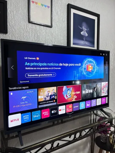 Smart tv LG 43 polegadas.