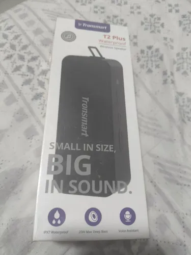 Caixa do som portátil Tronsmart T2 plus  20W