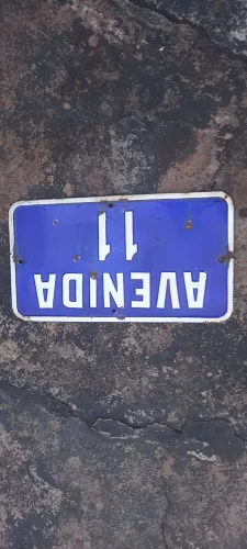 Placa antiga em Ágata 