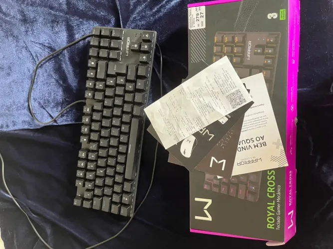 Teclado gamer switch azul pc, PRA SAIR HOJE!!